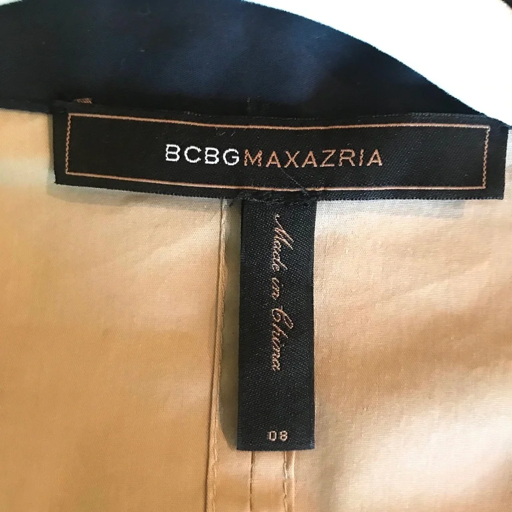 COPY - BCBG mini dress with branded belt, zip and pockets - Picture 8 of 10